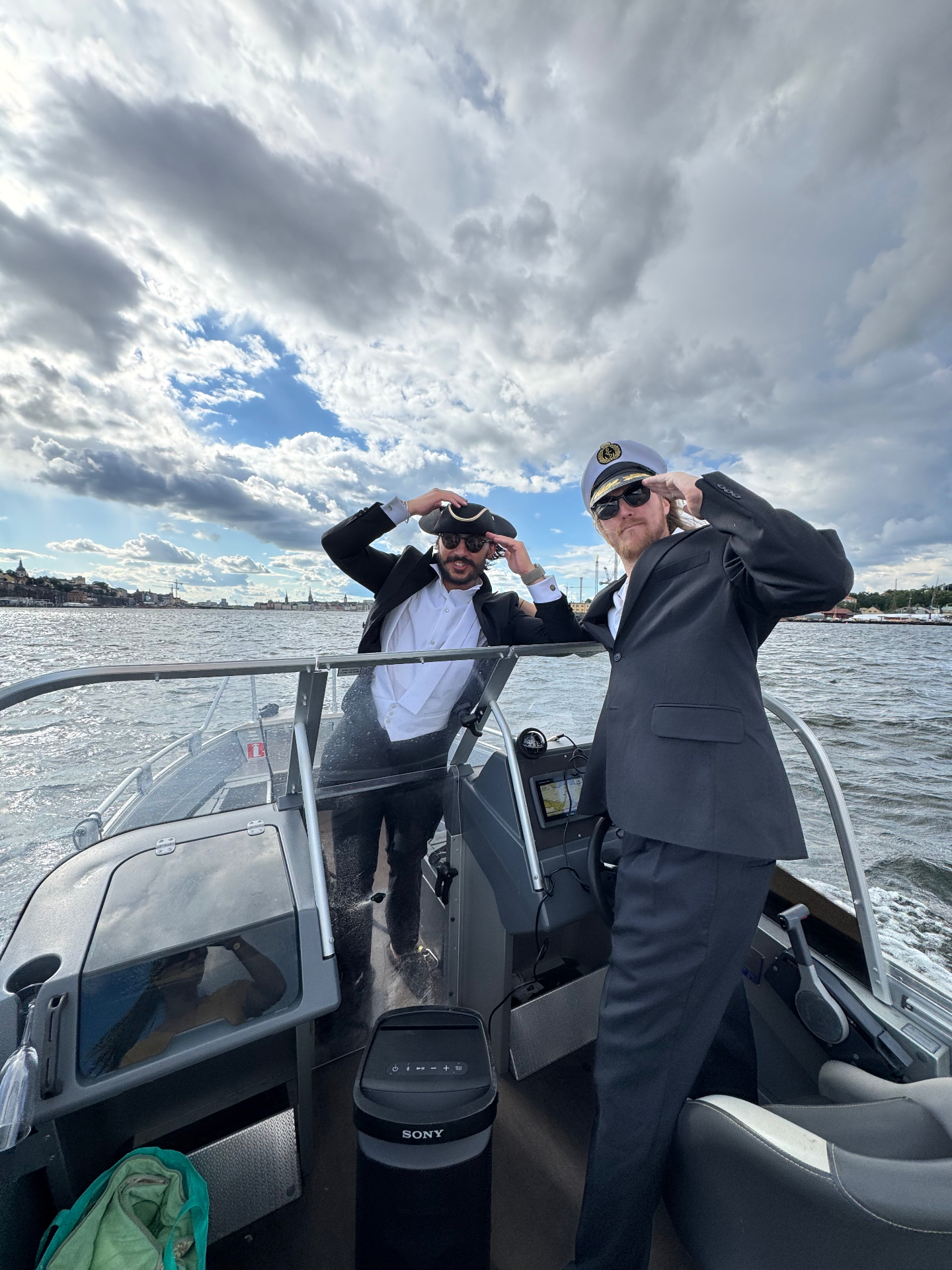 Captain and tour guide